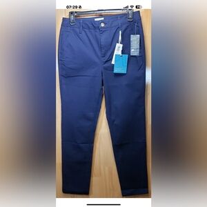 Market & Spruce Women's Navy Stretch Pants Size 8 NWT